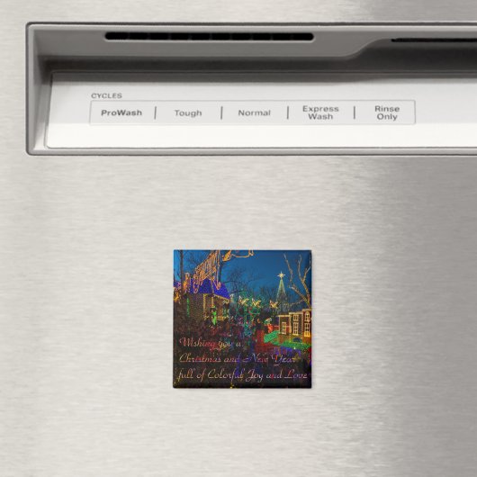 Aimant Salutations de Noël Midtown de la DDC (In Situ (Lave-vaisselle))