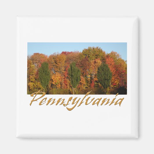 Aimant Salutations de Pennsylvanie (Devant)