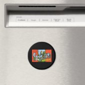 Aimant Salutations de Sacramento California (In Situ (Lave-vaisselle))