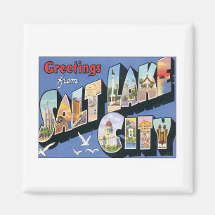 Aimant Salutations De Salt Lake City Utah