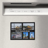 Aimant Salutations De Savannah Georgia (In Situ (Lave-vaisselle))