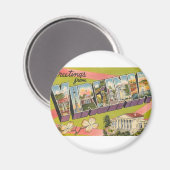 Aimant Salutations de Virginie (Recto/Verso)