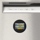 Aimant Salutations du lac des Ozarks Missouri (In Situ (Lave-vaisselle))