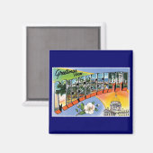 Aimant Salutations du Mississippi ! (Recto/Verso)