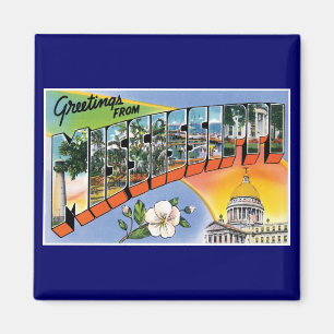 Aimant Salutations du Mississippi !