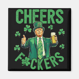 Aimant Salutations F.ckers Jour de la Saint Patrick drôle