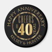 Aimant Salutations jusqu'à 40 ans (Devant)