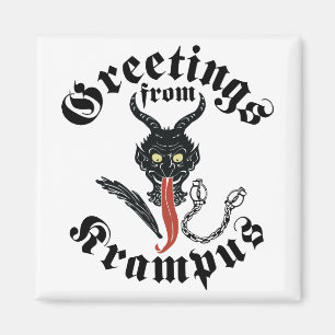 Aimant Salutations Krampus
