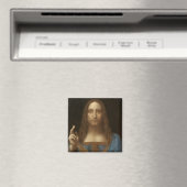 Aimant Salvator Mundi de Léonard de Vinci (Jésus-Christ) (In Situ (Lave-vaisselle))