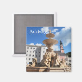 Aimant Salzbourg, Autriche (Recto/Verso)