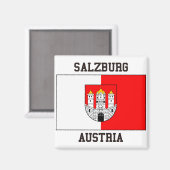 Aimant Salzbourg Autriche (Recto/Verso)
