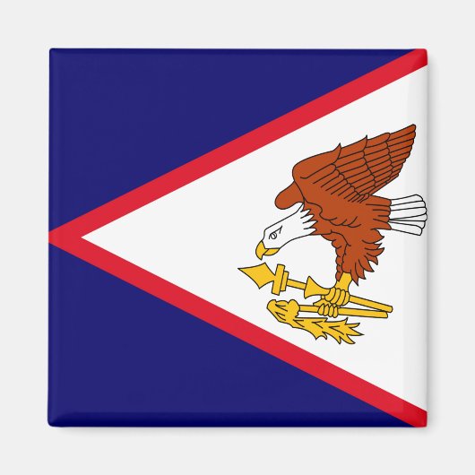 Aimant Samoa américaines (Devant)