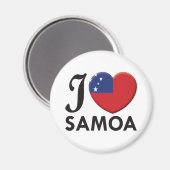 Aimant Samoa Love (Recto/Verso)