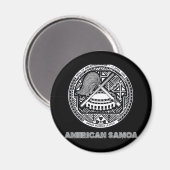 Aimant Samoan Emblem (Recto/Verso)