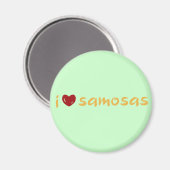 Aimant Samosa Love (Recto/Verso)