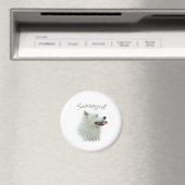 Aimant Samoyed Maman 2 (In Situ (Lave-vaisselle))