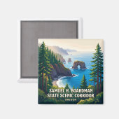 Aimant Samuel H. Boardman State Scenic Corridor Brookings (Recto/Verso)