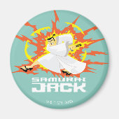 Aimant Samurai Jack Energy Graphic (Devant)