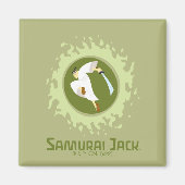 Aimant Samurai Jack Leaping Graphic (Devant)