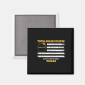 Aimant San Antonio 2024 Solar Eclipse 2024 040824 Eclipse (Recto/Verso)