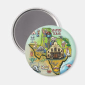 Aimant San Antonio TX (Recto/Verso)