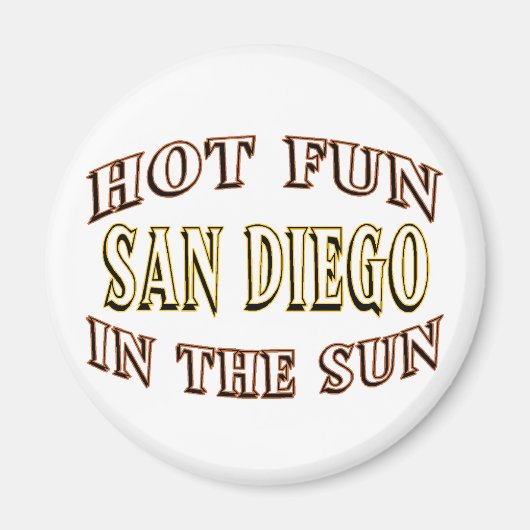 Aimant San Diego Fun (Devant)