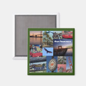 Aimant San Francisco (Recto/Verso)