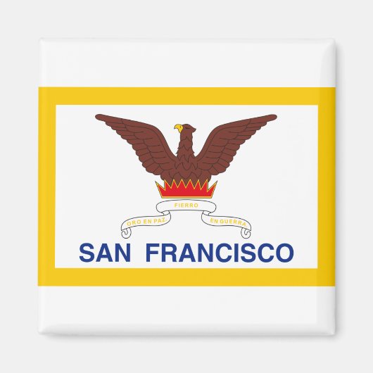 Aimant San Francisco Californie (Devant)