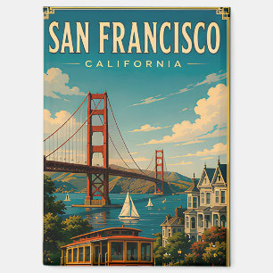 Aimant San Francisco Californie Souvenir de Voyage