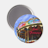 Aimant San Francisco Merry-Go-Round (Recto/Verso)