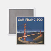Aimant San Francisco USA vintage (Recto/Verso)