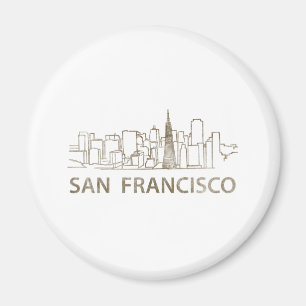 Aimant San Francisco vintage