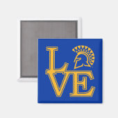 Aimant San Jose State Love (Recto/Verso)