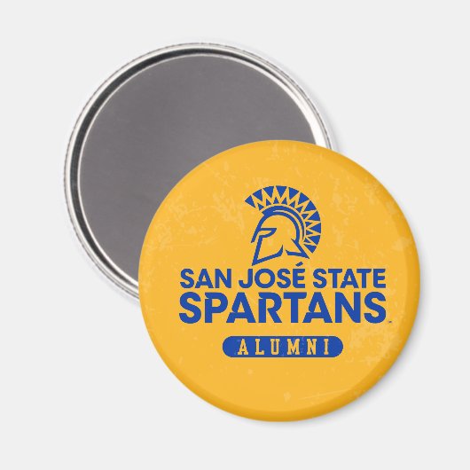 Aimant San Jose State Spartans désespérés (Recto/Verso)