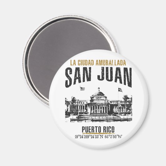 Aimant San Juan (Recto/Verso)