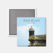 Aimant San Juan, Porto Rico (Recto/Verso)