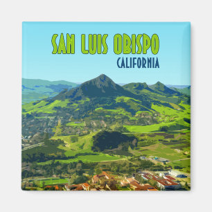 Aimant San Luis Obispo Californie Vintage