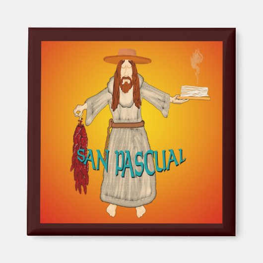 Aimant San Pascual - Patron Saint des Cuisines (Devant)