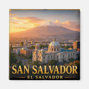 Aimant San Salvador El Salvador Volcanique Amérique Centr