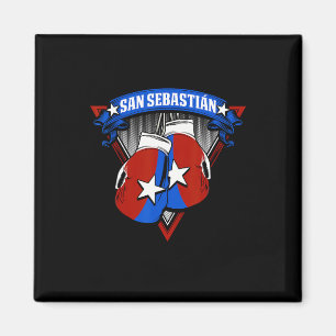 Aimant San Sebastian Porto Rico Gants de boxe Puerto Ric