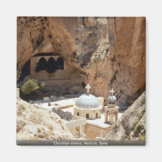 Aimant Sanctuaire chrétien, Ma'lula, Syrie (Devant)