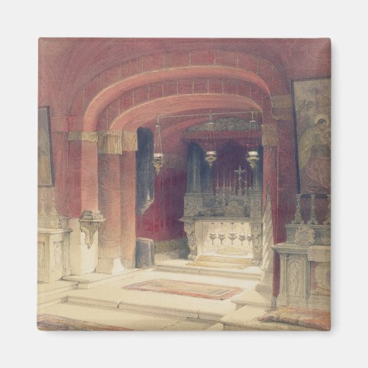 Aimant Sanctuaire de l'Annonciation, Nazareth, 20 avril 1 (Devant)