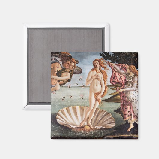 Aimant Sandro Botticelli - Naissance de Vénus (Recto/Verso)