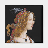 Aimant Sandro Botticelli - Portrait de Simonetta Vespucci (Devant)