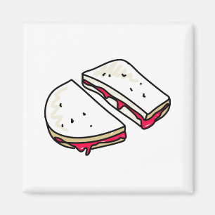 Aimant sandwich à la confiture