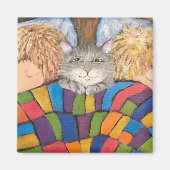 Aimant Sandwich au chat (Devant)