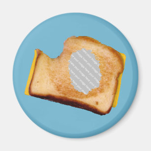 Aimant Sandwich au fromage grillé sur mesure