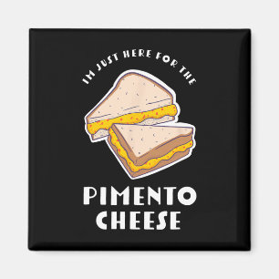 Aimant Sandwich au fromage Pimento - Drôles de golfeurs m
