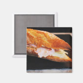 Aimant Sandwich au jambon (Recto/Verso)