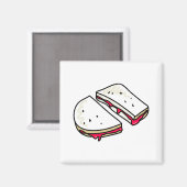 Aimant sandwich de confiture (Recto/Verso)